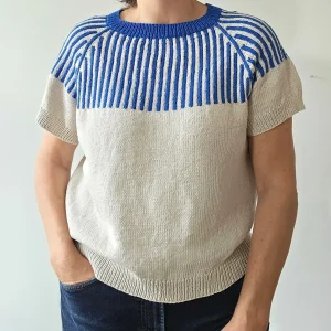 Blå Linjer - T-shirt